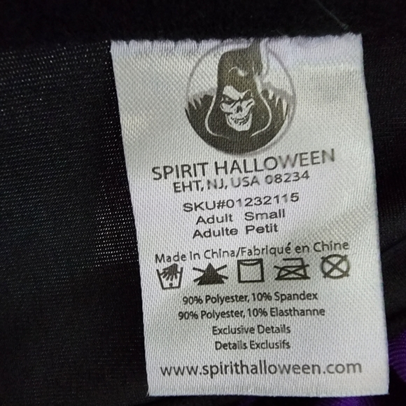 Black and Purple Dress Up Bustier Corset Style Top - Picture 10 of 10